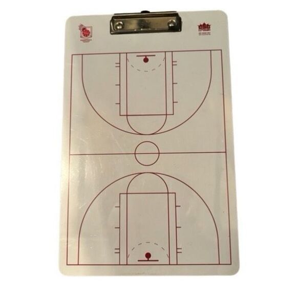 Crown 14” Basketball Dry Erase Clipboard - Picture 1 of 5